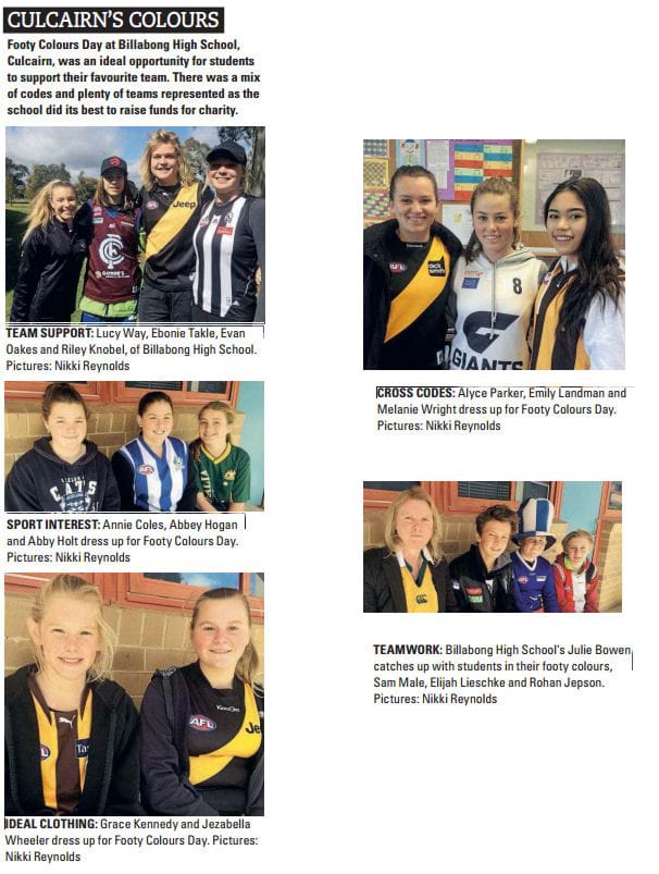 footy dress up day