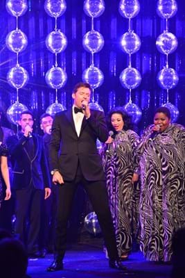 Fight Cancer Foundation Patron Hugh Jackman exclusive performance with Dreamgirls at Red Ball Melbourne.
