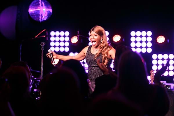 Queen of Pop Marcia Hines performing at Fight Cancer Foundation's charity ball - Red Ball.
