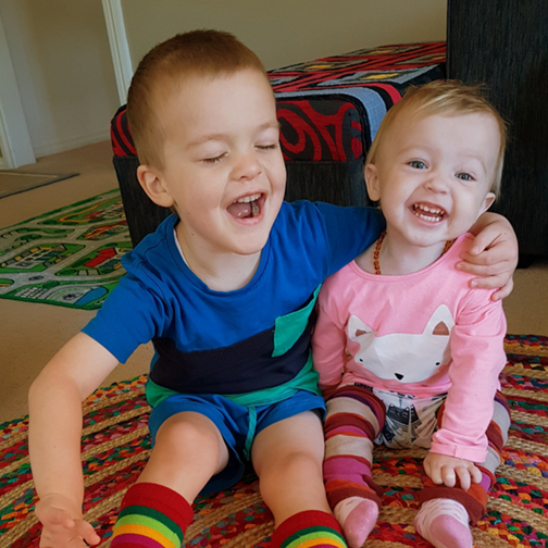 Life is now more normal for Charlie and Ellie as they have settled into life back at home.